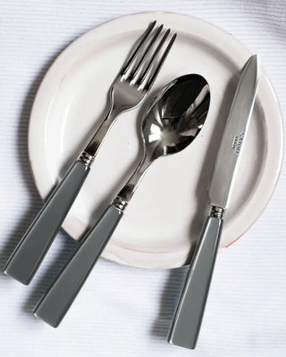 Sabre Paris Icône stainless steel dessert spoon with acrylic handle - Buy now on ShopDecor - Discover the best products by SABRE PARIS design