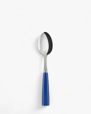 Sabre Paris Icône stainless steel dessert spoon with acrylic handle Sabre Paris Lapis Blue - Buy now on ShopDecor - Discover the best products by SABRE PARIS design