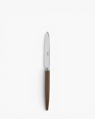Sabre Paris Jonc stainless steel dessert knife with wood handle Sabre Paris Dark Wood - Buy now on ShopDecor - Discover the best products by SABRE PARIS design