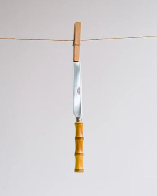 Sabre Paris Panda stainless steel dessert knife with bamboo handle - Buy now on ShopDecor - Discover the best products by SABRE PARIS design