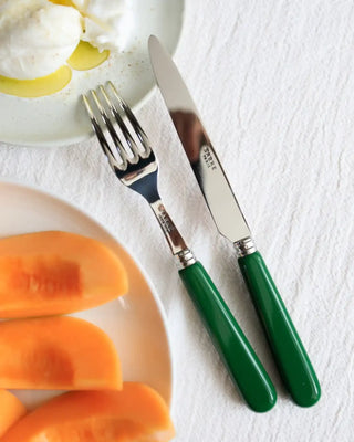 Sabre Paris Pop 24-piece stainless steel cutlery set with acrylic handles - Buy now on ShopDecor - Discover the best products by SABRE PARIS design