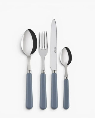 Sabre Paris Pop 24-piece stainless steel cutlery set with acrylic handles Sabre Paris Grey - Buy now on ShopDecor - Discover the best products by SABRE PARIS design