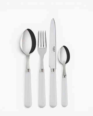 Sabre Paris Pop 24-piece stainless steel cutlery set with acrylic handles Sabre Paris White - Buy now on ShopDecor - Discover the best products by SABRE PARIS design