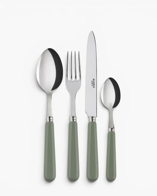 Sabre Paris Pop 24-piece stainless steel cutlery set with acrylic handles Sabre Paris Asparagus - Buy now on ShopDecor - Discover the best products by SABRE PARIS design
