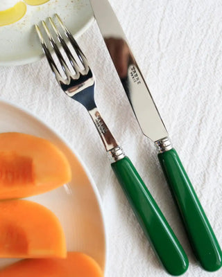 Sabre Paris Pop 5-piece stainless steel cutlery set with acrylic handles - Buy now on ShopDecor - Discover the best products by SABRE PARIS design