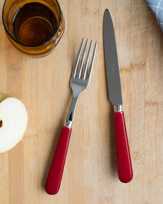 Sabre Paris Pop 5-piece stainless steel cutlery set with acrylic handles - Buy now on ShopDecor - Discover the best products by SABRE PARIS design