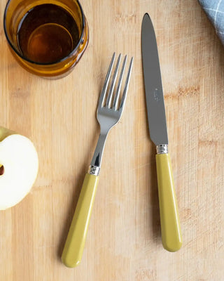 Sabre Paris Pop 5-piece stainless steel cutlery set with acrylic handles - Buy now on ShopDecor - Discover the best products by SABRE PARIS design