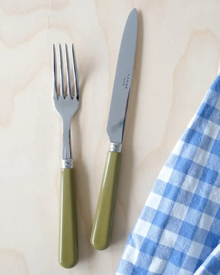Sabre Paris Pop stainless steel dessert knife with acrylic handle - Buy now on ShopDecor - Discover the best products by SABRE PARIS design