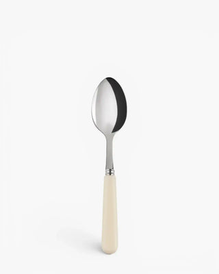 Sabre Paris Pop stainless steel dessert spoon with acrylic handle Sabre Paris Ivory - Buy now on ShopDecor - Discover the best products by SABRE PARIS design