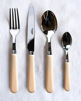 Sabre Paris Pop stainless steel dessert spoon with acrylic handle - Buy now on ShopDecor - Discover the best products by SABRE PARIS design