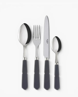 Sabre Paris Gustave 24-piece stainless steel cutlery set with acrylic handles Sabre Paris Grey - Buy now on ShopDecor - Discover the best products by SABRE PARIS design