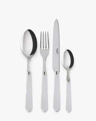 Sabre Paris Gustave 24-piece stainless steel cutlery set with acrylic handles Sabre Paris White - Buy now on ShopDecor - Discover the best products by SABRE PARIS design