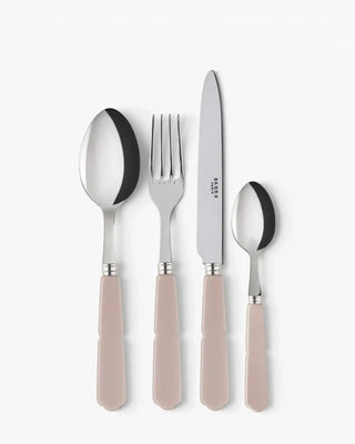 Sabre Paris Gustave 24-piece stainless steel cutlery set with acrylic handles Sabre Paris Taupe - Buy now on ShopDecor - Discover the best products by SABRE PARIS design