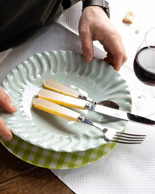 Sabre Paris Gustave 5-piece stainless steel cutlery set with acrylic handles - Buy now on ShopDecor - Discover the best products by SABRE PARIS design