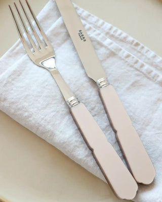 Sabre Paris Gustave 5-piece stainless steel cutlery set with acrylic handles - Buy now on ShopDecor - Discover the best products by SABRE PARIS design