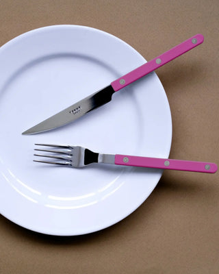 Sabre Paris Bistrot Shiny 24-piece stainless steel cutlery set with nylon handles