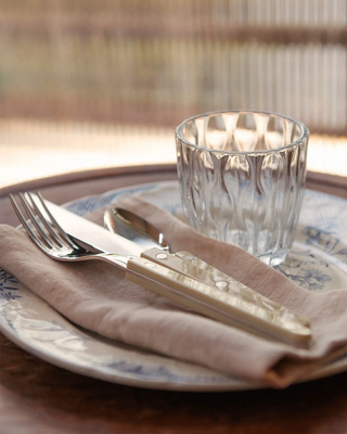 Sabre Paris Bistrot Shiny 5-piece stainless steel cutlery set with nylon handles