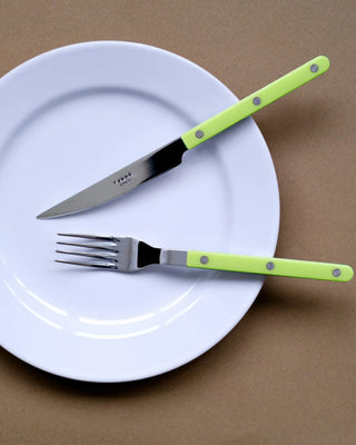 Sabre Paris Bistrot Shiny 5-piece stainless steel cutlery set with nylon handles