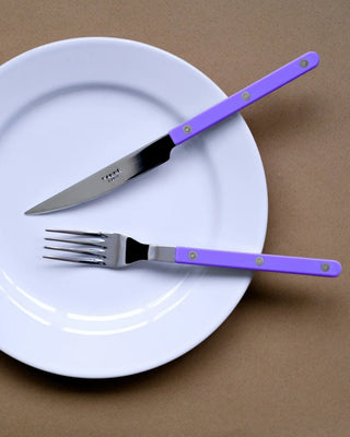 Sabre Paris Bistrot Shiny 5-piece stainless steel cutlery set with nylon handles