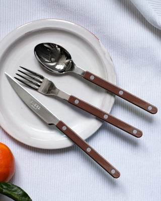 Sabre Paris Bistrot Shiny stainless steel dessert fork with nylon handle