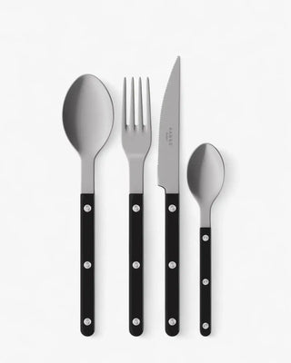Sabre Paris Bistrot Vintage 24-piece stainless steel cutlery set with nylon handles Sabre Paris Black - Buy now on ShopDecor - Discover the best products by SABRE PARIS design