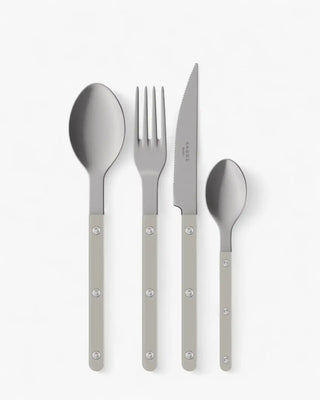 Sabre Paris Bistrot Vintage 24-piece stainless steel cutlery set with nylon handles Sabre Paris Grey - Buy now on ShopDecor - Discover the best products by SABRE PARIS design