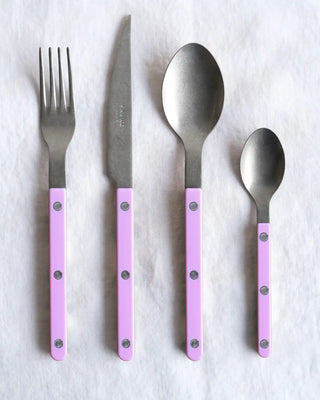 Sabre Paris Bistrot Vintage 24-piece stainless steel cutlery set with nylon handles - Buy now on ShopDecor - Discover the best products by SABRE PARIS design