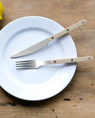 Sabre Paris Bistrot Vintage 24-piece stainless steel cutlery set with nylon handles - Buy now on ShopDecor - Discover the best products by SABRE PARIS design
