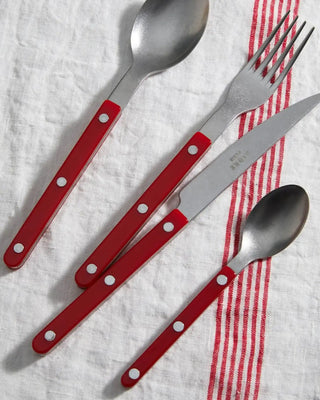 Sabre Paris Bistrot Vintage 24-piece stainless steel cutlery set with nylon handles - Buy now on ShopDecor - Discover the best products by SABRE PARIS design