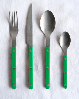 Sabre Paris Bistrot Vintage 24-piece stainless steel cutlery set with nylon handles - Buy now on ShopDecor - Discover the best products by SABRE PARIS design