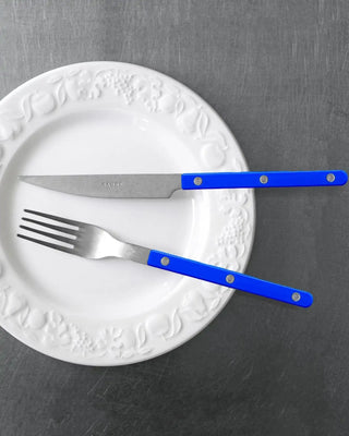 Sabre Paris Bistrot Vintage 24-piece stainless steel cutlery set with nylon handles - Buy now on ShopDecor - Discover the best products by SABRE PARIS design