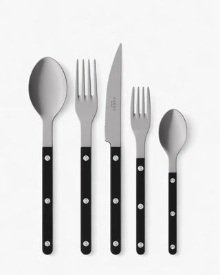 Sabre Paris Bistrot Vintage 5-piece stainless steel cutlery set with nylon handles Sabre Paris Black - Buy now on ShopDecor - Discover the best products by SABRE PARIS design