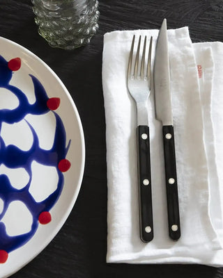 Sabre Paris Bistrot Vintage 5-piece stainless steel cutlery set with nylon handles - Buy now on ShopDecor - Discover the best products by SABRE PARIS design