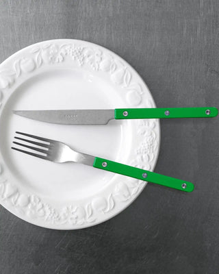 Sabre Paris Bistrot Vintage 5-piece stainless steel cutlery set with nylon handles - Buy now on ShopDecor - Discover the best products by SABRE PARIS design