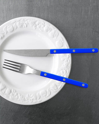 Sabre Paris Bistrot Vintage 5-piece stainless steel cutlery set with nylon handles - Buy now on ShopDecor - Discover the best products by SABRE PARIS design