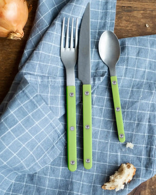 Sabre Paris Bistrot Vintage 5-piece stainless steel cutlery set with nylon handles - Buy now on ShopDecor - Discover the best products by SABRE PARIS design