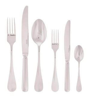 Sambonet Baguette cutlery set 36 pieces Silver - Buy now on ShopDecor - Discover the best products by SAMBONET design