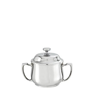 Sambonet Elite sugar bowl Steel With Handles - Buy now on ShopDecor - Discover the best products by SAMBONET design