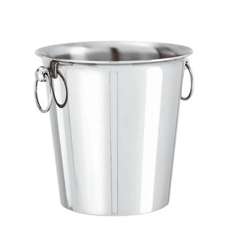 Sambonet Elite wine cooler diam. 20 cm - 7.87 in Silver 21 cm - 8.27 in - Buy now on ShopDecor - Discover the best products by SAMBONET design