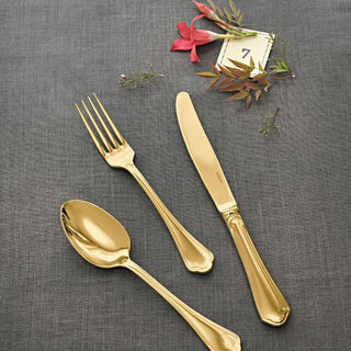 Sambonet Filet Toiras dessert fork PVD Gold - Buy now on ShopDecor - Discover the best products by SAMBONET design