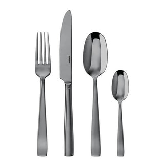 Sambonet Flat cutlery set 24 pieces PVD Black - Buy now on ShopDecor - Discover the best products by SAMBONET design