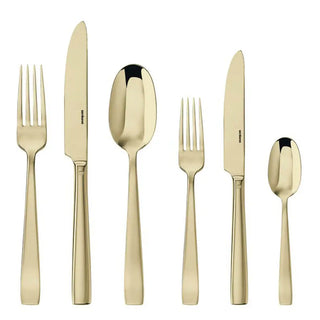 Sambonet Flat cutlery set PVD Champagne Set 36 - Buy now on ShopDecor - Discover the best products by SAMBONET design