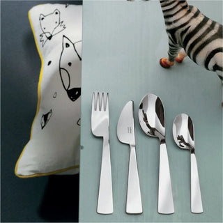 Sambonet Gio Ponti Conca Kids children's table set 4 cutlery - Buy now on ShopDecor - Discover the best products by SAMBONET design