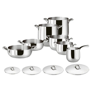 Sambonet Kikka 11-piece cookware set - Buy now on ShopDecor - Discover the best products by SAMBONET design