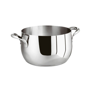 Sambonet Kikka sauce pot 2 handles 20 cm - 7.88 inch - Buy now on ShopDecor - Discover the best products by SAMBONET design