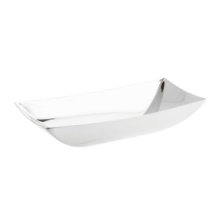 Sambonet Linea Q bread basket 24x12 cm. Sambonet Mirror Steel - Buy now on ShopDecor - Discover the best products by SAMBONET design