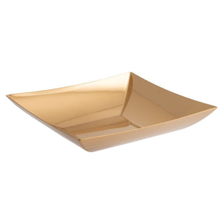 Sambonet Linea Q fruit bowl Sambonet Mirror PVD Gold - Buy now on ShopDecor - Discover the best products by SAMBONET design