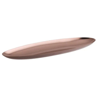 Sambonet Linea Q tray Sambonet Mirror PVD Rum Oval - Buy now on ShopDecor - Discover the best products by SAMBONET design