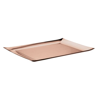 Sambonet Linea Q tray 43x28 cm. Sambonet Mirror PVD Rum - Buy now on ShopDecor - Discover the best products by SAMBONET design