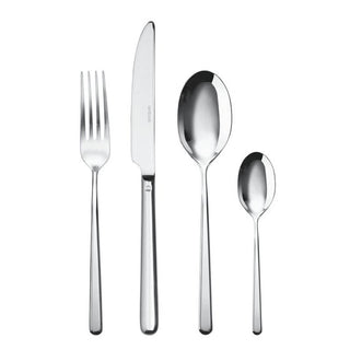 Sambonet Linear cutlery set 24 pieces Silver - Buy now on ShopDecor - Discover the best products by SAMBONET design